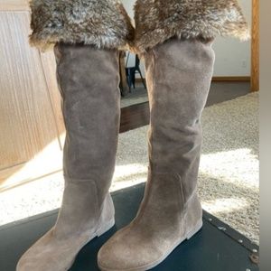 Sam Edelman over the knee suede boots. Size 6.5